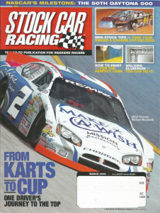 STOCK CAR RACING 2008 MAR - Geuther, Jackson Prairie, McDowell, Schlieper